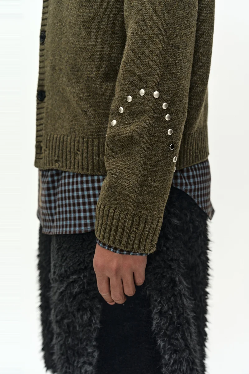 ROGHEN STUDDED CARDIGAN 10