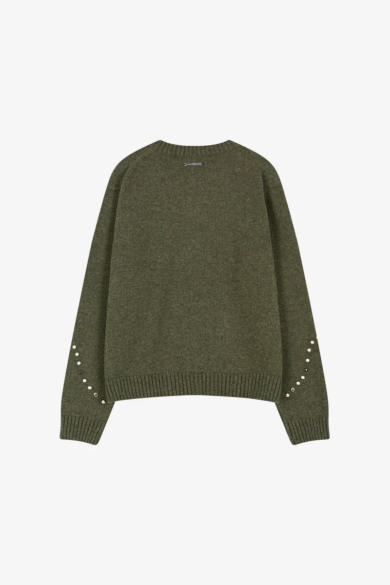 ROGHEN STUDDED CARDIGAN 14