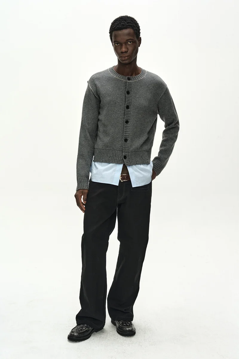 SHIRT LAYERED CARDIGAN 3