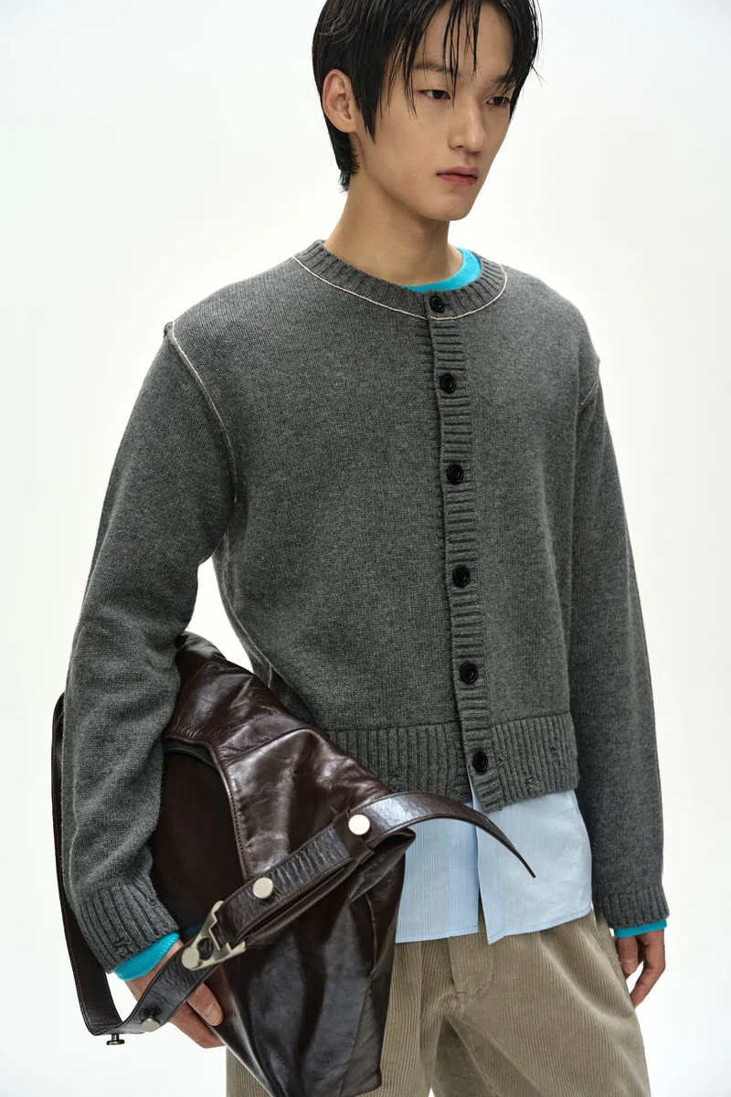 SHIRT LAYERED CARDIGAN 6