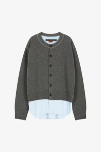 SHIRT LAYERED CARDIGAN thumb 9