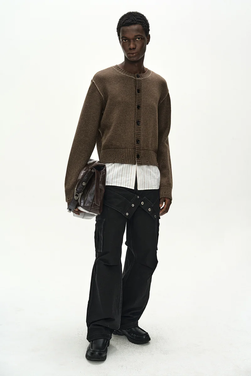 SHIRT LAYERED CARDIGAN 1