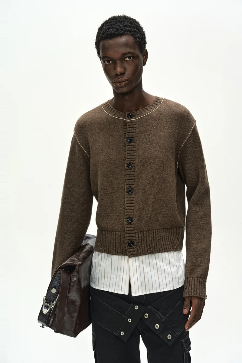SHIRT LAYERED CARDIGAN 3