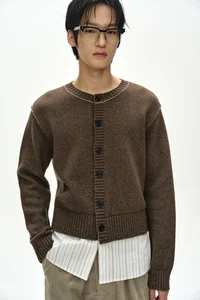 SHIRT LAYERED CARDIGAN thumb 7
