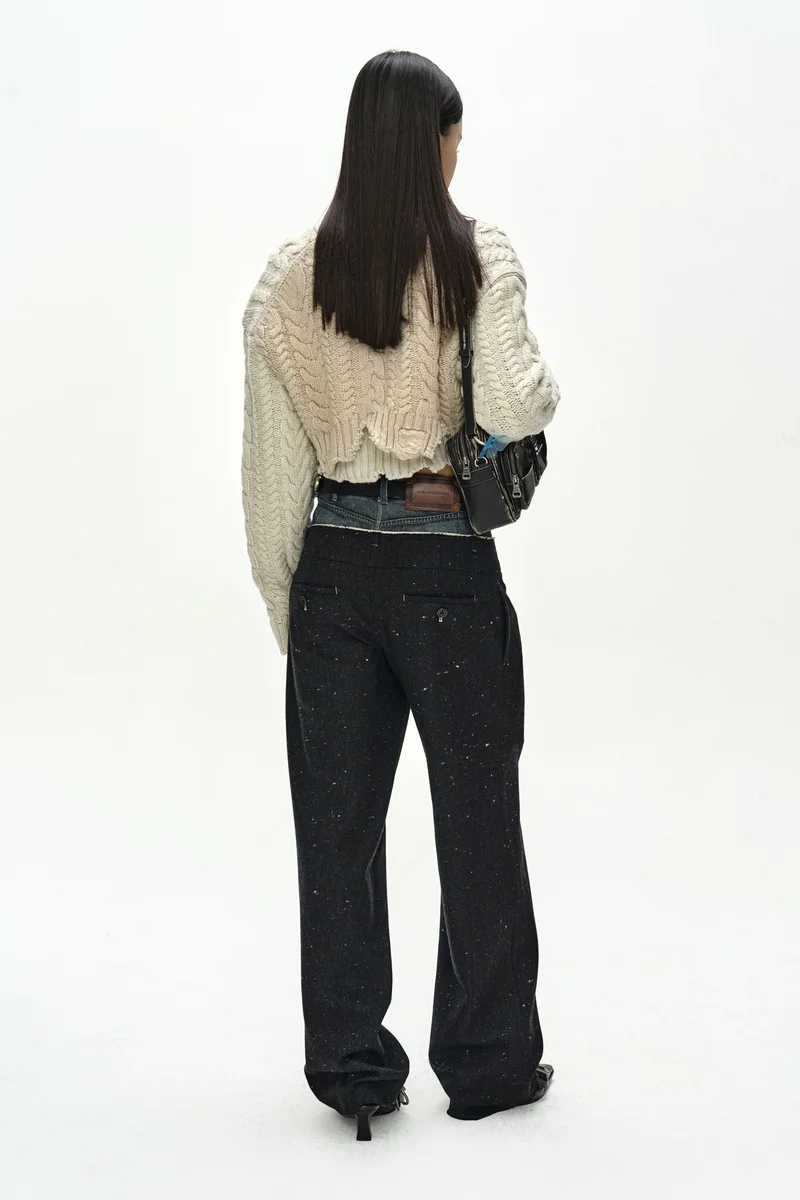 CABLE CROPPED CARDIGAN 5