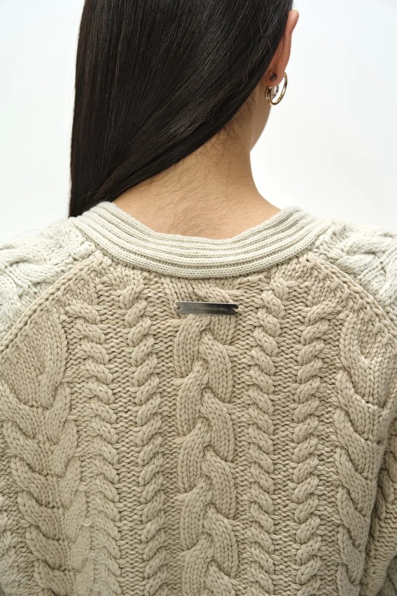 CABLE CROPPED CARDIGAN 8