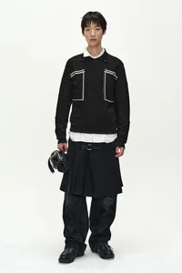BIG POCKET POLO SWEATER thumb 1