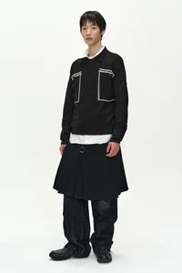 BIG POCKET POLO SWEATER thumb 2