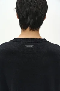 UNISEX LAYERED V-NECK SWEATER thumb 10