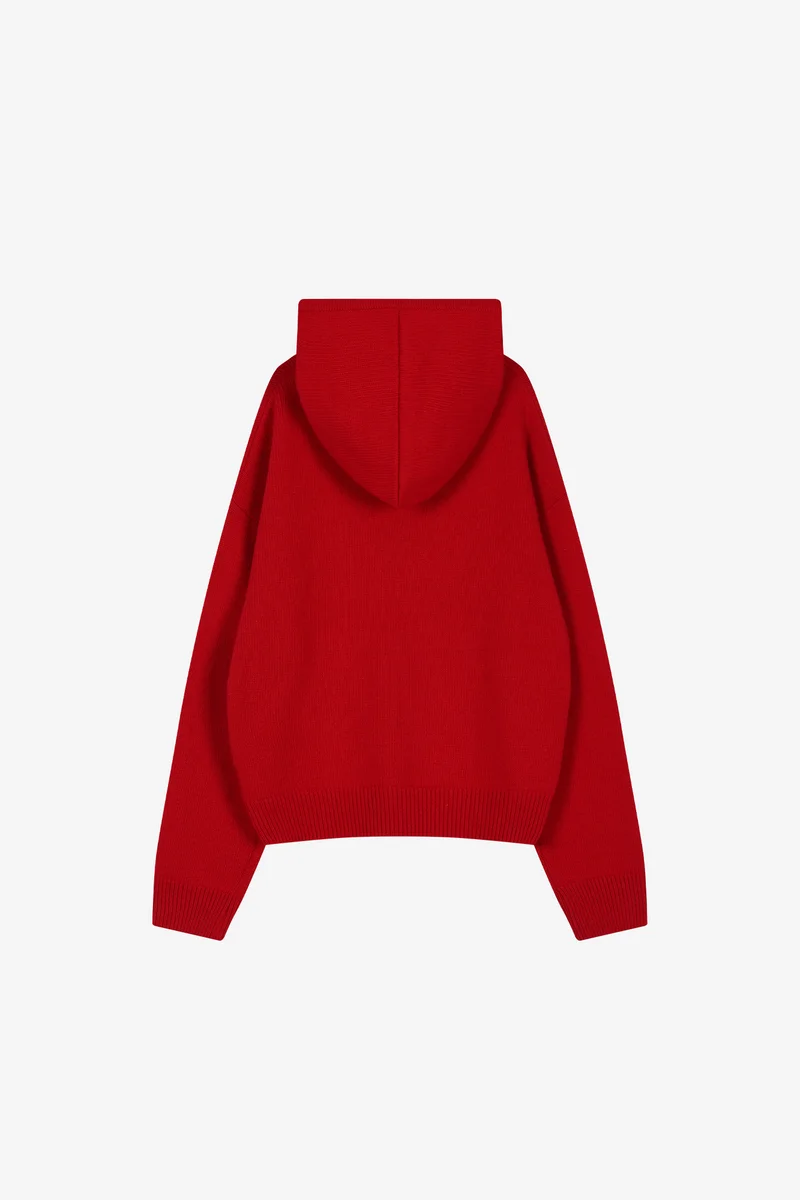 (ESSENTIAL) UNISEX VARSITY PATCH HOODIE 9
