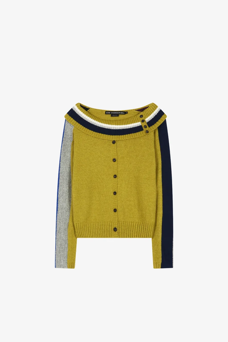 DRAPED SHAWL KNIT TOP 6