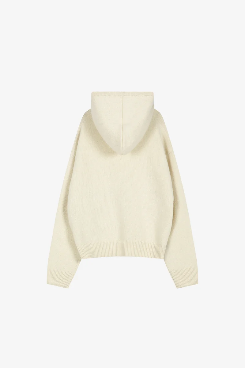 (ESSENTIAL) UNISEX VARSITY PATCH HOODIE 8
