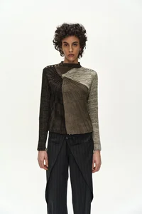 ASYMMETRIC TWIST BUTTON TOP thumb 4