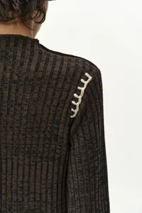 ASYMMETRIC TWIST BUTTON TOP thumb 9