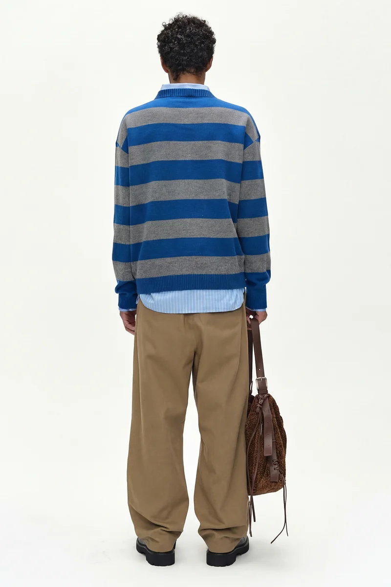 26 BOY'S HEART MESSAGE CREW-NECK SWEATER 2