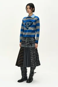 26 GIRL'S HEART MESSAGE CREW-NECK SWEATER thumb 3