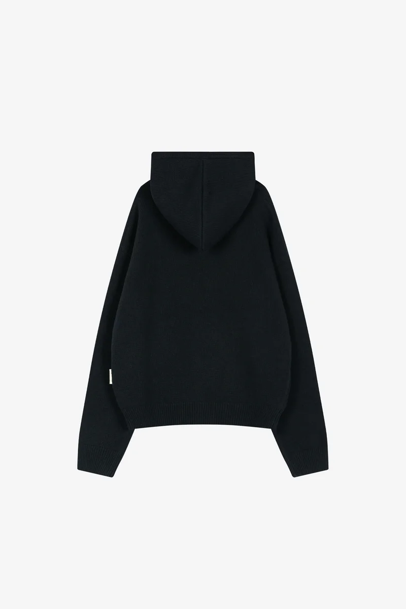(ESSENTIAL) UNISEX VARSITY PATCH HOODIE 10