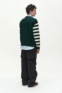 26 BOY'S HEART MESSAGE CREW-NECK SWEATER thumb 3