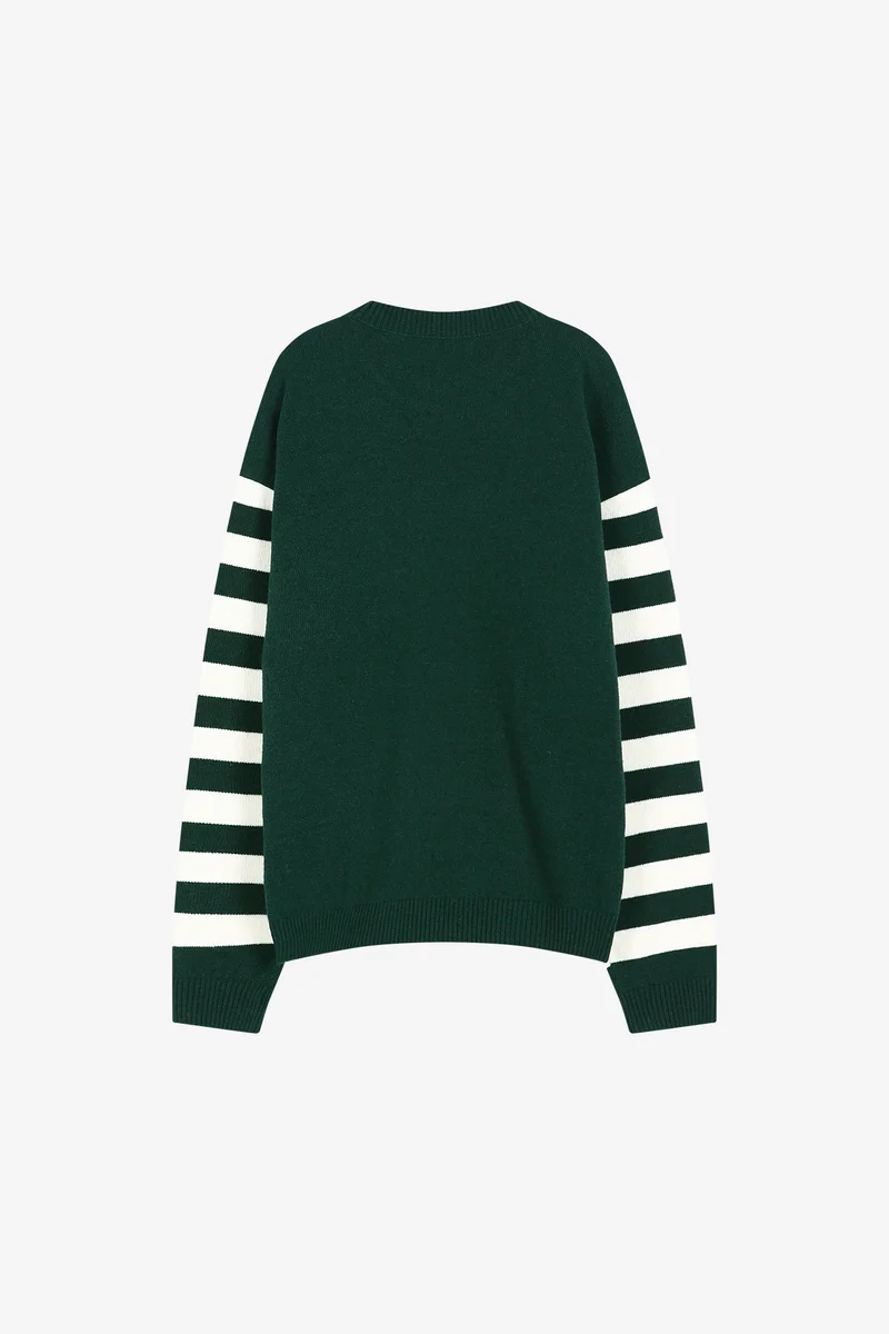26 BOY'S HEART MESSAGE CREW-NECK SWEATER 8