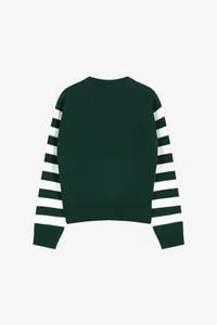 26 GIRL'S HEART MESSAGE CREW-NECK SWEATER thumb 6