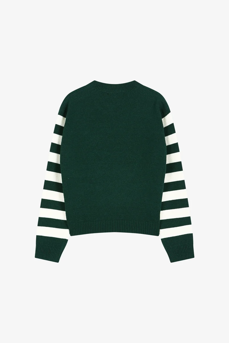 26 GIRL'S HEART MESSAGE CREW-NECK SWEATER 6