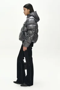 ASYMMETRIC LAYERED BOOTCUT PANTS thumb 5
