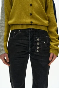 ASYMMETRIC LAYERED BOOTCUT PANTS thumb 7