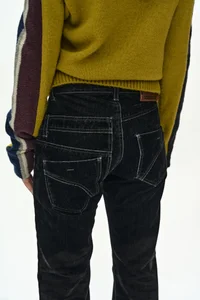 ASYMMETRIC LAYERED BOOTCUT PANTS thumb 8