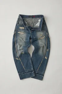LAYERED WIDE JEANS thumb 8
