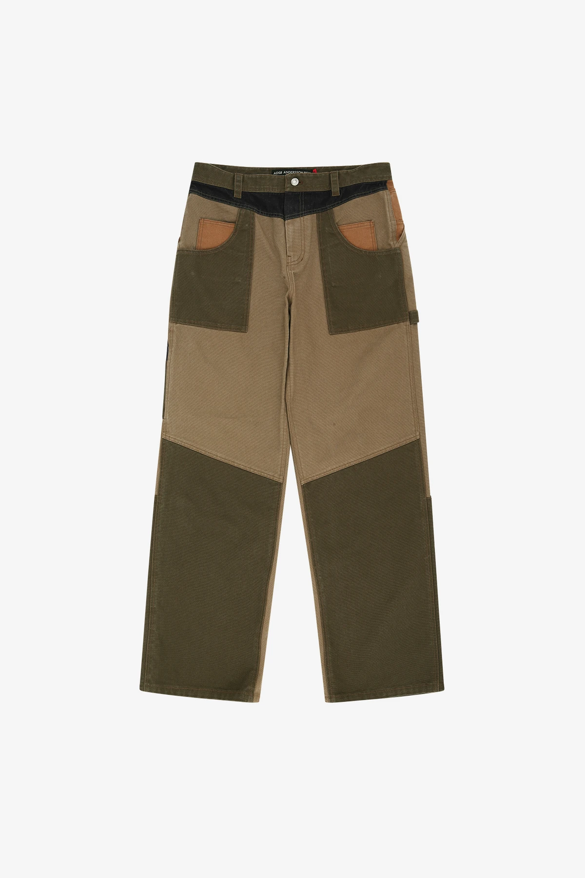 AUSTIN PATCHWORK WASHED WIDE-LEG JEANS_商品画像