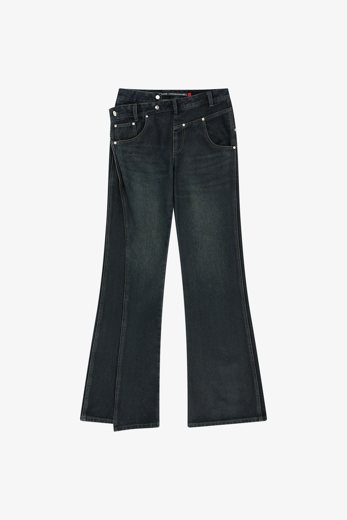 TWIST FOLD COATED JEANS_商品画像