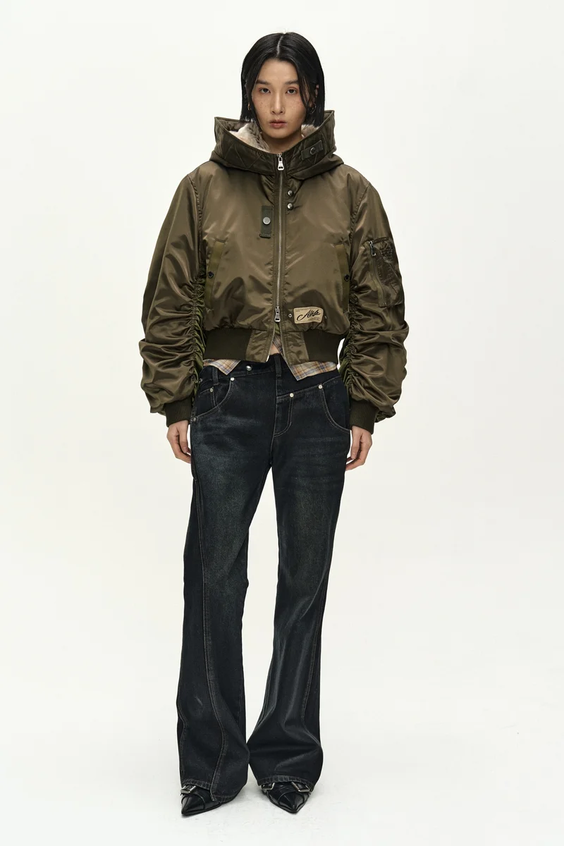 TWIST FOLD COATED JEANS 7