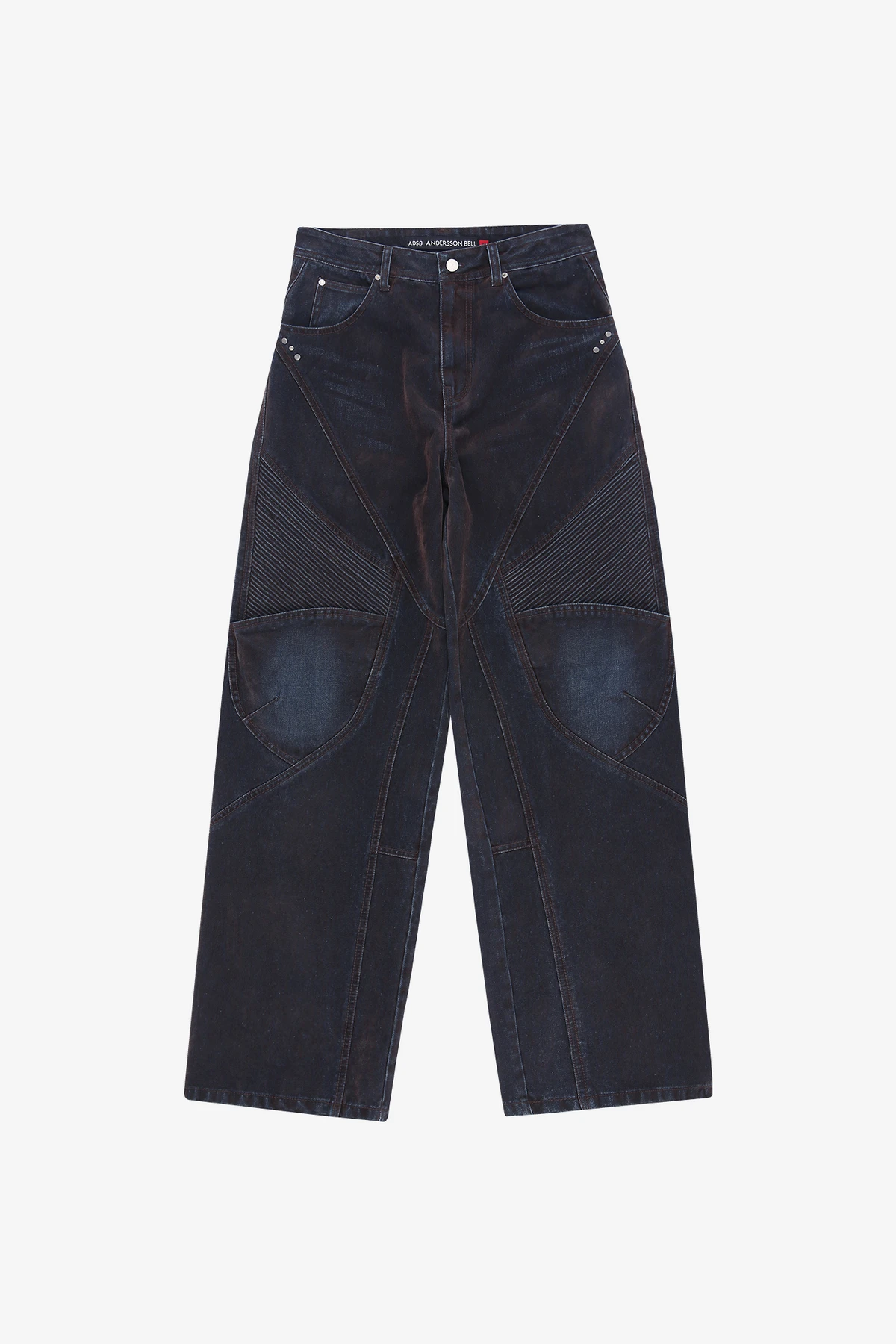 UNISEX RODEO BIKER WIDE-LEG JEANS_商品画像