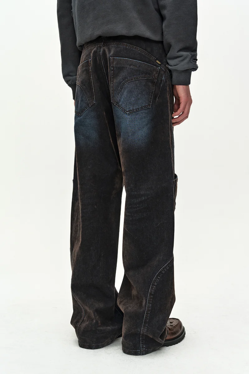 UNISEX RODEO BIKER WIDE-LEG JEANS 7