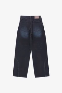 UNISEX RODEO BIKER WIDE-LEG JEANS thumb 13