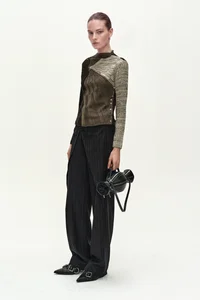 STRIPE WRAP PANTS thumb 2