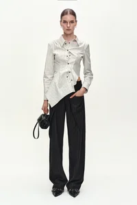 STRIPE WRAP PANTS thumb 3
