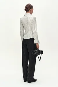 STRIPE WRAP PANTS thumb 6