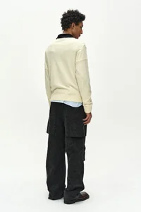 RAPTOR THREE LAYERED WIDE-LEG TROUSERS thumb 4