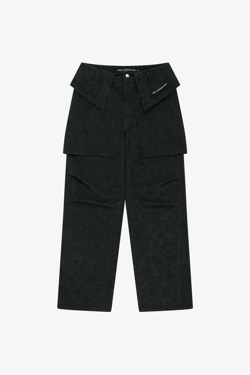RAPTOR THREE LAYERED WIDE-LEG TROUSERS 8