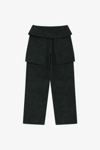 RAPTOR THREE LAYERED WIDE-LEG TROUSERS thumb 9