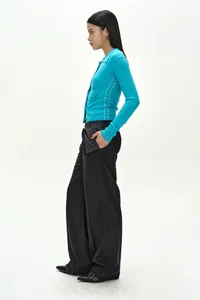 BUTTON-FOLD TROUSERS thumb 2