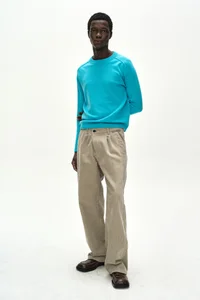 CROSSOVER WIDE-LEG CORDUROY TROUSERS thumb 7