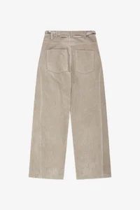 CROSSOVER WIDE-LEG CORDUROY TROUSERS thumb 12