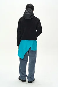 CROSSOVER WIDE-LEG CORDUROY TROUSERS thumb 6