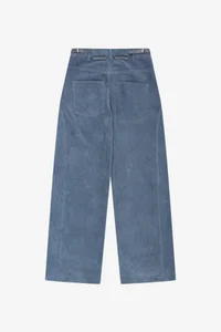 CROSSOVER WIDE-LEG CORDUROY TROUSERS thumb 9