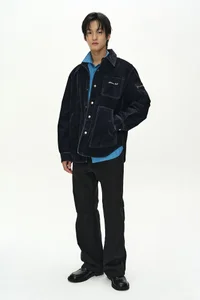 DOUBLE WAIST OXFORD WORK TROUSERS thumb 10