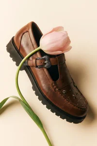 UNISEX VINTAGE WESTERN MARYJANE LOAFERS thumb 1