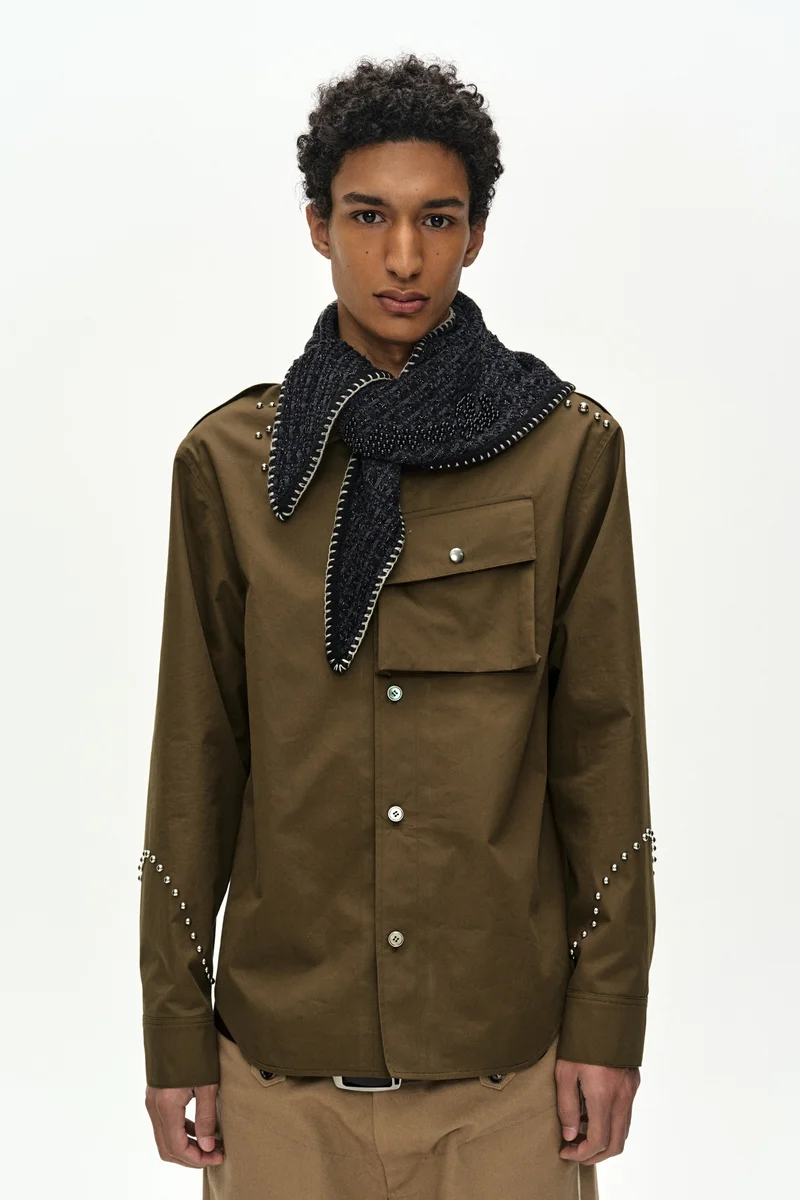 ROGHEN STUDDED SHIRT 1