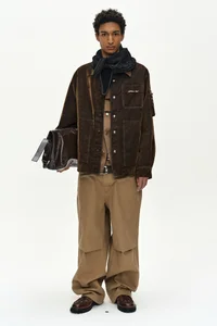 FLOCK VELVET PADDED SHIRT thumb 4